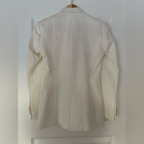 J. McLaughlin Marlowe Women's Blazer, white, size 0 - Picture 7 of 14